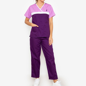 Custom Logo Print Lightweight <b>Nursing</b> <b>Scrubs</b> For Ladies Wholesale Nurse Hospital Medical <b>Nursing</b> Uniforms - Product Image 1