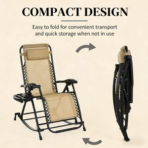 Sedie a Sdraio Pieghevoli in Stile Moderno, in Tessuto e Acciaio, per Esterni, Spiaggia, Villa, Giardino, Parco, Patio, Hotel, Soggiorno, Campeggio e Tempo Libero - Product Image 3