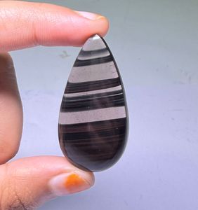 Pierres précieuses en quartz obsidienne dentelle de minuit de haute qualité, en vrac, prix de gros pour la fabrication de bijoux, pierre de cristal naturelle faite à la main - Product Image 4
