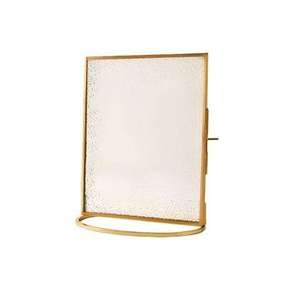 Marco de Fotos de Latón con Diseño Simple, Acabado Dorado Pulido, de la Más Alta Calidad para Decoración de Sala de Estar y Dormitorio - Product Image 1