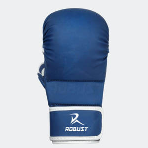 Gants de MMA en cuir pour l'entraînement et la pratique des arts martiaux, avec paume antidérapante, coutures robustes et durabilité accrue - Product Image 5