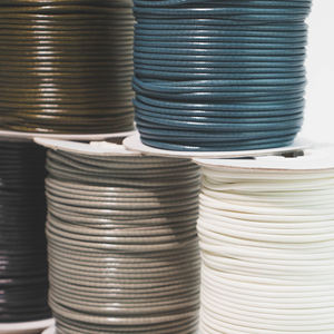 Hilo de ganchillo de cuero instantáneo (350g) Hilo de poliéster de alta calidad de Corea del Sur brillante para bolsa de punto de ganchillo y más - Product Image 3