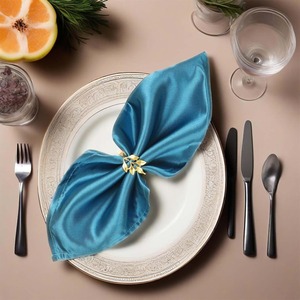 ที่ใส่ผ้าเช็ดปากสีทองเมทัลลิกสุดหรูสำหรับงานแต่งงานและงานเลี้ยงอาหารค่ำอย่างเป็นทางการ แหวนผ้าเช็ดปากรูปกิ่งไม้สีทองลายพฤกษศาสตร์สุดประณีต - Product Image 2