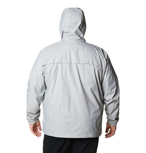 Premium Quality Men High Wool Satin Windbreaker <b>Jacket</b> Custom Solid Color Hooded Pullover Full Zip for Winter Outdoors High - Product Image 1