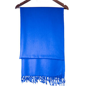 Pañuelo/Pashmina de Lana de Color Sólido de Alta Calidad, 180*70cm, Personalizado, para Mujer Musulmana, Cálido, Transpirable, para Uso Diario - Product Image 5