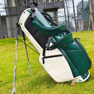 Sac de golf imperméable haut de gamme avec support automatique et sangles doubles rembourrées pour un confort maximal sur le parcours - Product Image 4