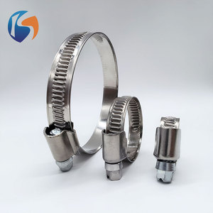 Collier de serrage de type allemand tout <span class=keywords><strong>en</strong></span> acier inoxydable antirouille pour bateaux et <span class=keywords><strong>plomberie</strong></span> marine - Product Image 5