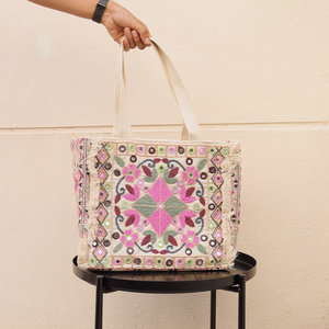 Bolsos de Mano Bordados a Mano de Estilo Bohemio Indio para Mujer, Bolsos de Mensajero con Cuentas, Tamaño Personalizado, Elegantes Bolsos Boho para la Noche o para Ir de Compras - Product Image 1