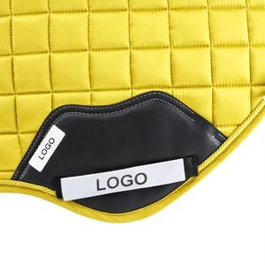 Juego de Doma 2026: Nuevas Almohadillas de Montar a Caballo Rojas a Juego con Relleno de Poliéster Sublimado y Forro de Bambú, Almohadillas para Silla de Doma - Product Image 2