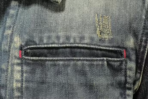 Nouvelle veste en jean rétro d'été unisexe coupe ajustée délavée longue et fine imperméable respirante à capuche style motard - Product Image 5