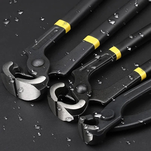 Non-slip Grips Tower Pincers Pliers Flat Mouth Cattle Horse Hoof Clippers Nippers Snips Nail <b>Puller</b> <b>Tool</b> - Product Image 2