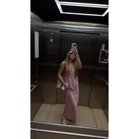 Robe de soirée longue en coton et soie, faite main, de haute qualité, coupe ample, dos nu, taille basse, style crayon, brillance italienne