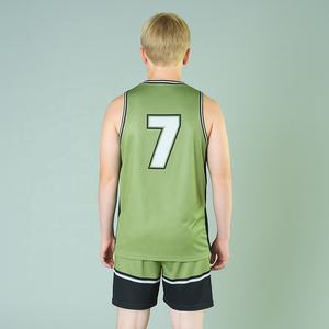 Vêtements de sport d'extérieur sans manches, respirants, grande taille, personnalisés, de haute qualité, en polyester 100%, design optimal, pour le basketball - Product Image 6