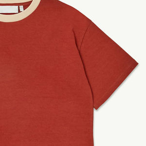 Produit très demandé Nouvelle tendance Collection 2026 Vêtements décontractés élégants T-shirt pour garçons avec logo personnalisable Col rond 2026 - Product Image 4