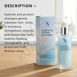 Champú Gel Hidratante y Protector para Cabello Seco y Dañado, Tratamiento Nutritivo, Control del Frizz, Concentrado - Product Image 5