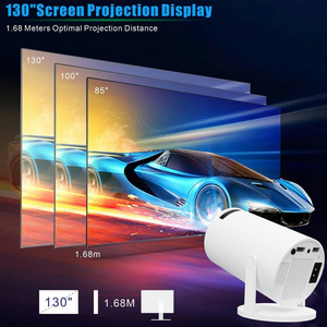 โปรเจคเตอร์ขนาดเล็กอัจฉริยะ รองรับ 4K พร้อม Wi-Fi พกพาสะดวก ความสว่าง 160 ANSI ลูเมนส์ ระบบ Android พร้อมระบบปรับค่าคีย์สโตนอัตโนมัติ รองรับ Netflix และ Youtube - Product Image 2