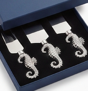 Juego de Quesos de Diseño Premium con Forma de Cocodrilo en Acero Inoxidable con Mango de Latón, Perfecto para Bodas y Cenas Elegantes - Product Image 4