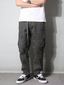 กางเกงคาร์โก้ผู้ชายคุณภาพสูง น้ำหนักเบา สไตล์ลำลอง ทนทาน มีกระเป๋าหลายช่อง ปักโลโก้ตามสั่ง เป็นมิตรกับสิ่งแวดล้อม - Product Image 4