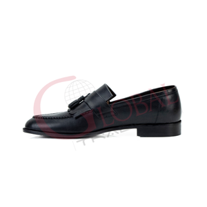 Mocassins à pampilles pour hommes en cuir, chaussures habillées à enfiler, style mocassin, pour affaires, luxe, créateur, bureau, mariage, mode - Product Image 4