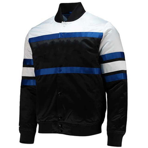 Veste en satin de fabrication professionnelle, très vendue, sur mesure, veste d'hiver en satin, nouveau style, vestes en satin pour hommes - Product Image 1