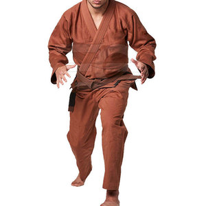 Bjj Gi Uniform Durable Cotton <b>Kimono</b> Martial Arts Outfit <b>Men</b> Youth Lightweight Training Gear <b>for</b> Sport - Product Image 2
