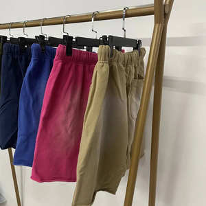 กางเกงขาสั้นลำลองไซส์ใหญ่พิเศษ 5XL สกรีนโลโก้ได้ สีพื้นเรียบง่าย มีกระเป๋า กางเกงชายหาดฤดูร้อน กางเกงวิ่งออกกำลังกายทรงตรงสำหรับผู้ชาย - Product Image 5