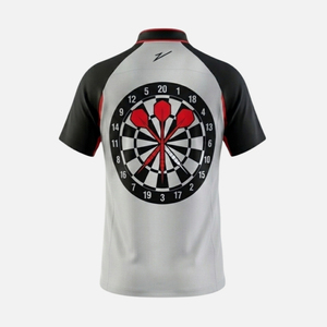 Maillot de fléchettes personnalisé avec impression par sublimation et poche - Product Image 5