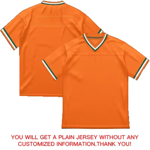 Camiseta de Fútbol Americano Personalizada de Alta Calidad, Manga Corta, Sublimada, para Adultos y Jóvenes - Product Image 3