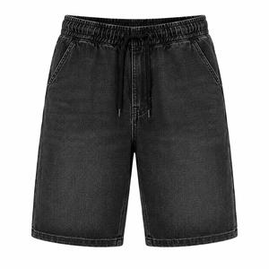 Pantalones Cortos Bermuda Casuales de Color Sólido para Hombre, Cintura Media, Cordón Ajustable, Tejido de Lona, Transpirables, Ecológicos, de Secado Rápido, MOQ Bajo - Product Image 1