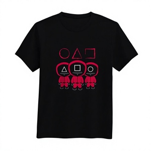 T-shirt Homme Col Rond Coupe Oversize 180 GSM Imprimé Dessin Animé Écologique Coton Premium Haute Qualité Streetwear Été Personnalisable - Product Image 4