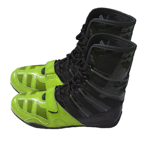 Zapatos de Boxeo de Alta Calidad Hechos en Fábrica Profesional Personalizados, Zapatos de Lucha Libre Cómodos de la Mejor Calidad en Venta al por Mayor - Product Image 2