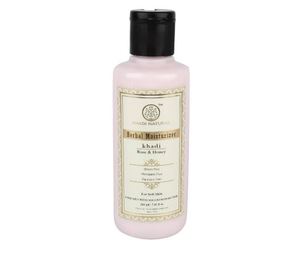 Crema Hidratante Natural Khadi con Miel de Rosa y Manteca de Karité, Loción Corporal Nutritiva para una Piel Suave e Hidratada - Product Image 1