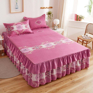 Ensemble de housse de couette matelassée couleur crème, rembourrage en polyester, utilisation hivernale, lavable en machine, hypoallergénique, respirant - Product Image 5