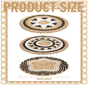 Cestas decorativas de jacinto de agua para pared interior, cestas colgantes para decoración del hogar, para sala de estar y dormitorio - Product Image 4