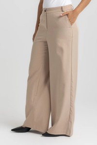 <span class=keywords><strong>Pantaloni</strong></span> in <span class=keywords><strong>velluto</strong></span> <span class=keywords><strong>a</strong></span> <span class=keywords><strong>coste</strong></span> da <span class=keywords><strong>donna</strong></span> con elastico in vita, <span class=keywords><strong>a</strong></span> vita media, vestibilità casual estiva - Product Image 4
