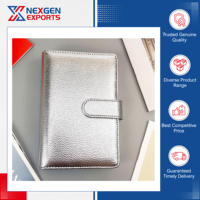 Organisateur/Agenda à anneaux métalliques couleur grain de métal de qualité supérieure, le plus vendu, pour le bureau et l'école - Nexgen