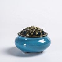 Nouveaux brûleurs d'encens en céramique, porte-encens pour cônes et bâtonnets, décoration bouddhiste pour la maison, salon de thé, salle de yoga, ornements de bureau, brûleur d'arômes