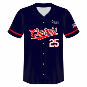 Sublimación personalizada para hombre uniforme de béisbol desgaste botón abajo camiseta de béisbol para la venta - Product Image 3