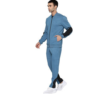 Ensemble de survêtement pour homme, veste et pantalon de jogging, tenue de sport, vêtements de fitness, pantalon de survêtement en coton, vêtements de sport - Product Image 3