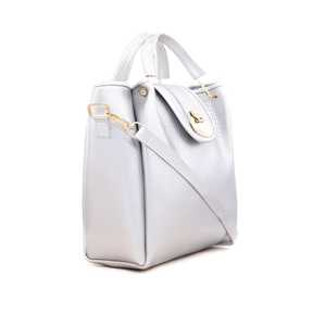 Silver Formal Hand Bag P54314 Elegant <b>Fine</b> <b>Chain</b> & <b>Link</b> <b>Bracelets</b> Accessory - Product Image 2