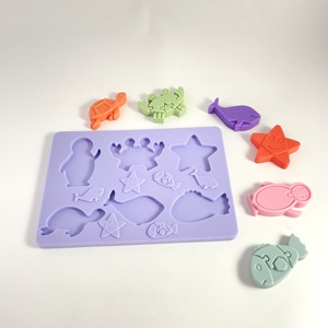 Jouet de puzzle en silicone de qualité alimentaire pour bébé – Doux, compatible lave-vaisselle et stérilisateur, activité de tri de formes pour la dentition et le jeu sensoriel - Product Image 3