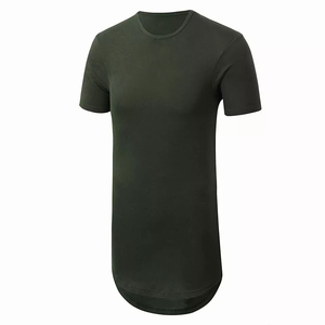 Camiseta de Hombre, Estilo Moderno, Manga Corta, Tejida, 100% Algodón, Cuello Redondo, Dobladillo Curvo, Secado Rápido, Transpirable, Estilo Urbano - Product Image 5