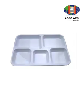 Plato de Plástico HIPS de 5 Compartimentos, Apto para Microondas y Ecológico, Marca LONGNEW |   Molde de Inyección de 4 Cavidades para la Fabricación de Bandejas para Servir Alimentos - Product Image 6