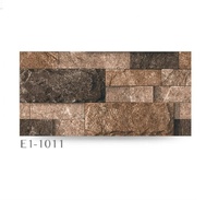 Carreaux muraux rustiques extérieurs en porcelaine 30x60 effet brique mate, antidérapants, résistants à l'eau et aux acides pour fermes et jardins