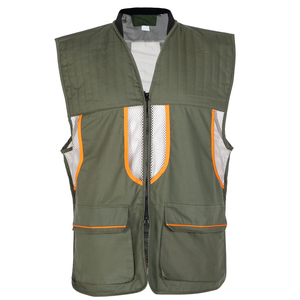 Gilet de chasse réglable pour hommes, gilet utilitaire d'extérieur avec plusieurs poches de rangement pour la chasse et le tir - Product Image 1