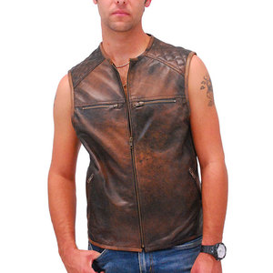 Chaleco de Cuero Impermeable de Invierno de Primera Calidad, Transpirable, Ecológico, Ropa Casual, Precio al por Mayor para la Mejor Venta en Línea - Product Image 6