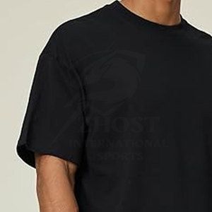 เสื้อยืดทรงบ็อกซี่แฟชั่นสตรีทผู้ชาย สวมใส่สบาย ดีไซน์ไหล่ตก วัสดุพรีเมียม ขายส่ง - Product Image 5