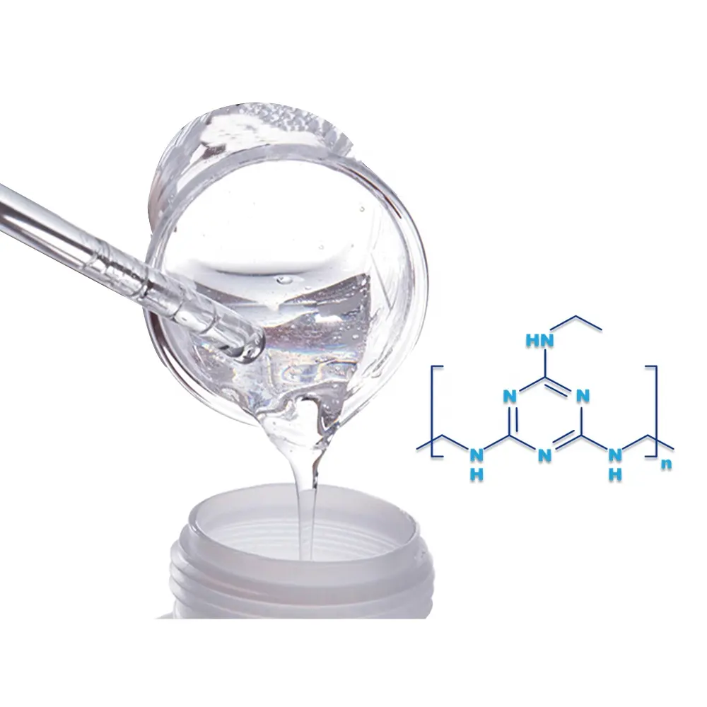 חומרי גלם מלמין פורמלדהיד MF שרף אמינו-שרפים נוזל שקוף