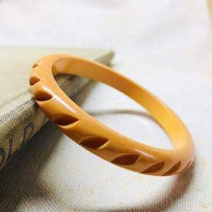 Resin Handmade Custom Color Flower Pattern Customizable Bangle <b>Bracelet</b> - Product Image 3