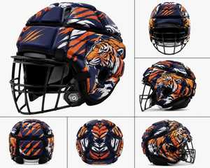 Casco Integral de Espuma Transpirable con Patrón Sólido, Resistente a Impactos, para Uso en Verano, Protección para la Cabeza de Niños, Unisex, para Fútbol - Product Image 1